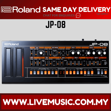 Roland JP-08 - Sound Module JUPITER-8 Synthesizer Module (JP08)