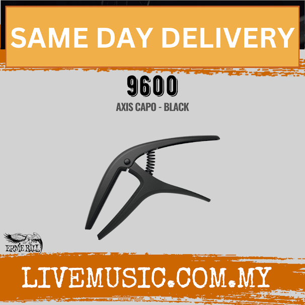 Ernie Ball 9600 Axis Capo, Black