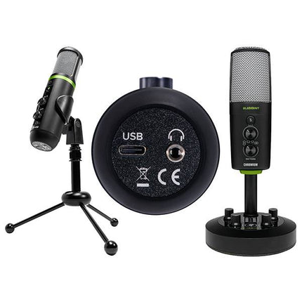 Mackie EM-CHROMIUM USB Condenser Microphone with 2-channel Mixer (EMCHROMIUM/EM CHROMIUM)