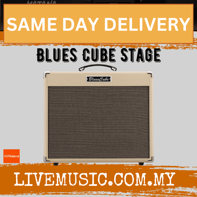 Roland Blues Cube Stage - 60 Watt, 1x12" Guitar Combo Amplifier (BC STAGE / BC-STAGE)