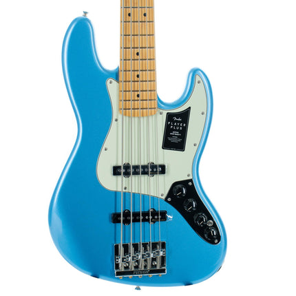Fender Player Plus Jazz Bass V Guitar, Maple Fretboard - Opal Spark