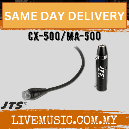 JTS CX-500/MA-500 Sub-Miniature Condenser Instrument Microphone ( CX500/ MA500 )