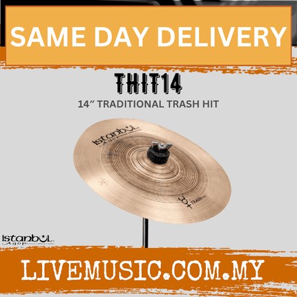 Istanbul Agop THIT14 14"Traditional Trash Hit Cymbal (THIT 14/THIT-14)