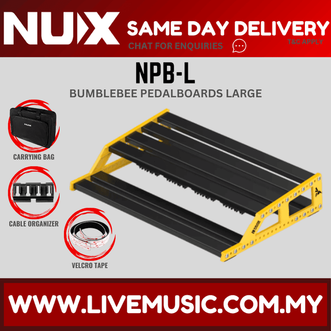 NUX NPB-L Bumblebee - Manageable Pedalboard (NPBL)