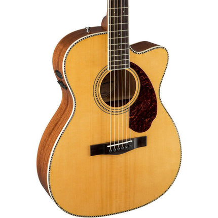 Fender PM-3CE Standard Triple 0 Acoustic-Electric Guitar with Case - Natural