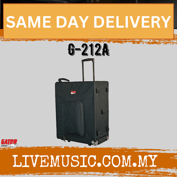 Gator G-112A 1x12" Combo Transporter Case with Wheels and Tow Handle (G112A)