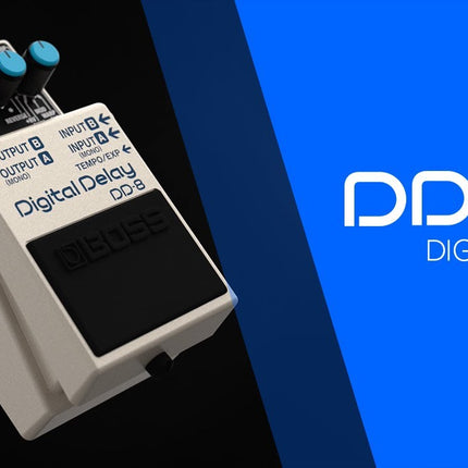 Boss DD-8 Digital Delay Guitar Effect Pedal (DD8 DD 8)