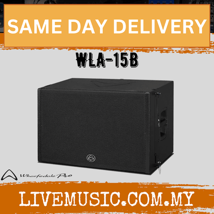 WHARFEDALE PRO WLA 15B Series 700 Watts RMS 15" Passive Subwoofer (WLA-15B WLA15B)