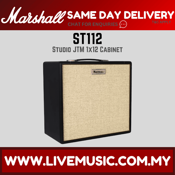 Marshall ST112 Studio JTM 1x12 Extension Speaker Cabinet