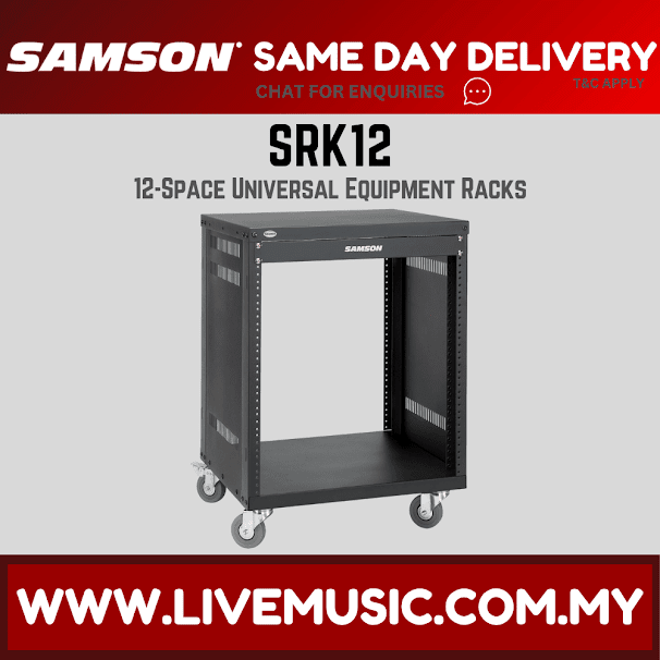 Samson SRK12 Universal Equipment Rack Stand 12 (SRK 12/SRK-12)