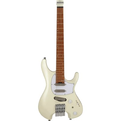 Ibanez ICHI10-VWM Ichika Signature Series Electric Guitar Roasted Maple Fretboard - Vintage White Matte ( ICHI10 )