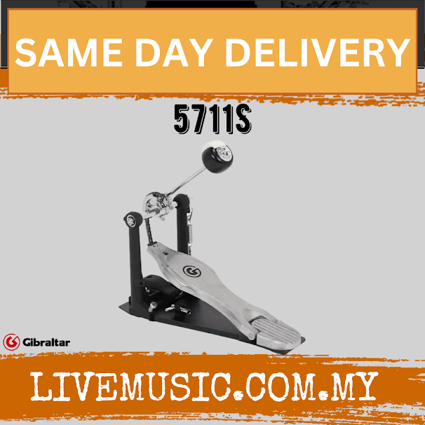 Gibraltar 5711S Single Chain CAM Drive Single Bass Drum Pedal