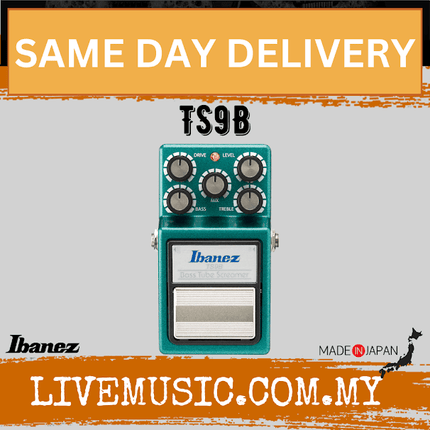Ibanez TS9B Bass Tube Screamer Pedal (TS9-B/TS9 B)