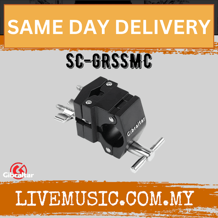 Gibraltar SC-GRSSMC 1.5" Black Drum Rack Super Multi Clamp ( SC GRSSMC / SCGRSSMC )