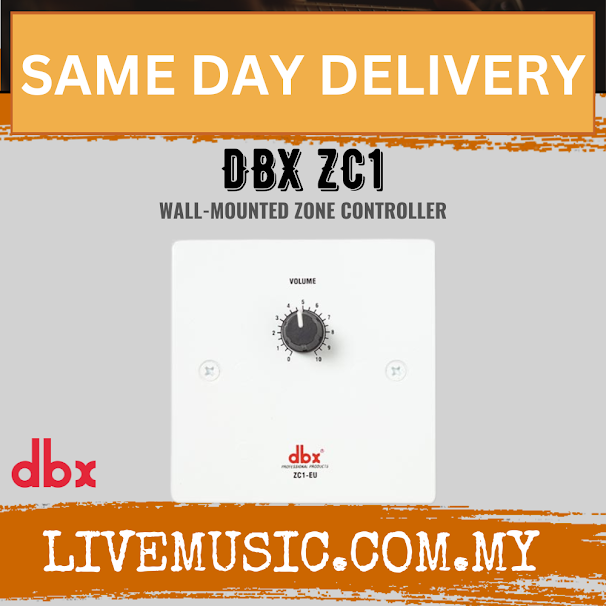 Dbx By Harman ZC1-EU Wall-Mounted Zone Controller ( ZC1 EU / ZC1EU )