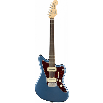 Fender American Performer Jazzmaster Electric Guitar, Rosewood Fretboard with Bag - Satin Lake Placid Blue