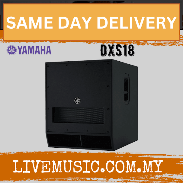 Yamaha DXS18 18" Active Powered Subwoofer Loudspeaker Speaker 800W / 1020W PA ( DXS 18 / DXS-18 )