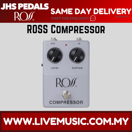 JHS ROSS Compressor Guitar Effects Pedal