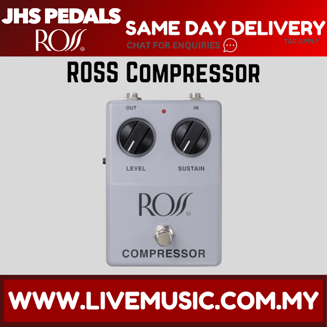 JHS ROSS Compressor Guitar Effects Pedal