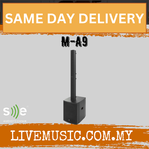 SE Audiotechnik M-A9 Column Speaker With Flight Cases (MA9 M A9)
