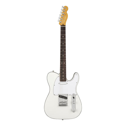 Fender American Ultra Telecaster Electric Guitar, Rosewood Fretboard with Case - Arctic Pearl