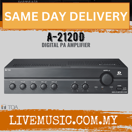 TOA A-2120D Digital Mixer Power Amplifier ( A2120D / A 2120D )