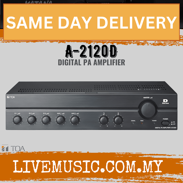 TOA A-2120D Digital Mixer Power Amplifier ( A2120D / A 2120D )