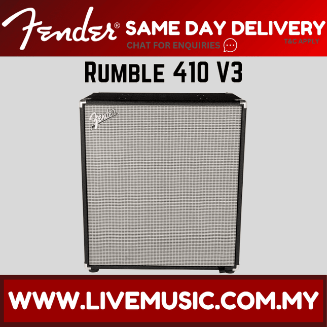 Fender Rumble 410 V3 Bass Speaker Cabinet