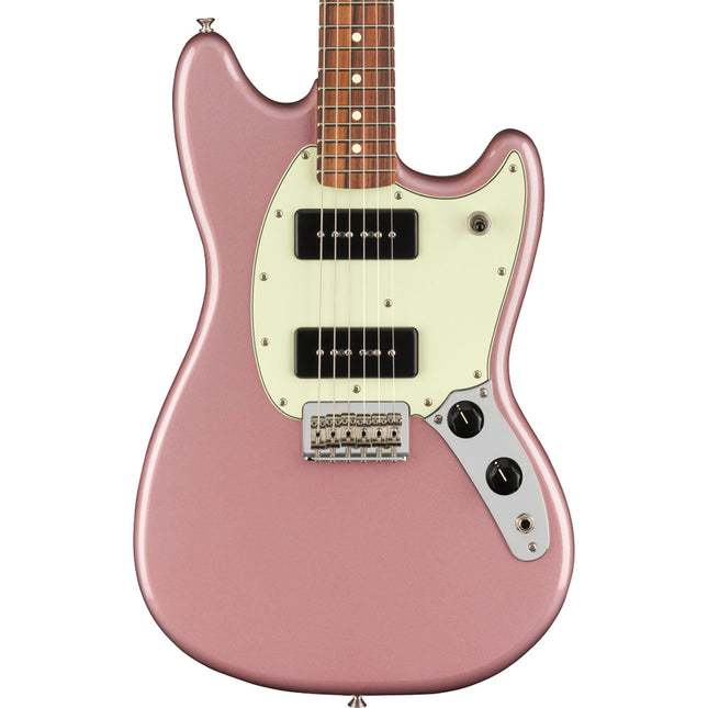Fender Player Mustang 90 Electric Guitar, Pau Ferro Fretboard - Burgundy Mist Metallic