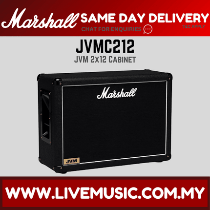 Marshall JVMC212 2x12 Inch 140 Watt Extension Cabinet (JVMC-212)