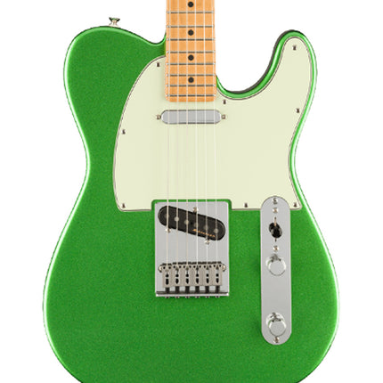 Fender Player Plus Telecaster Electric Guitar, Maple Fretboard - Cosmic Jade