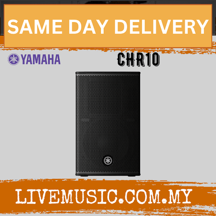 Yamaha CHR10 700-Watt 10" Passive Speaker w/Speaker Stand - Each / Pair ( CHR10 / CHR 10 )