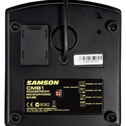 Samson CMB1 Gooseneck Microphone Base (CM B1/CM-B1)
