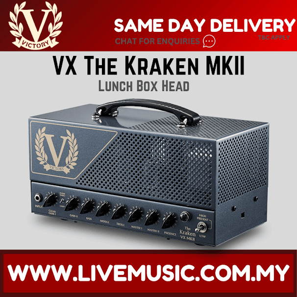 Victory VX The Kraken MKII Lunch Box Head Speaker