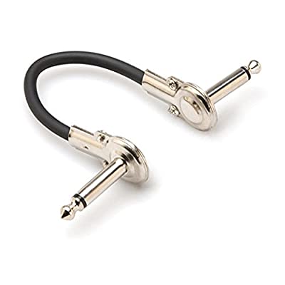 Hosa IRG-100-5 Guitar Patch Cable, Flat, 6inch (IRG1005/IRG 1005)