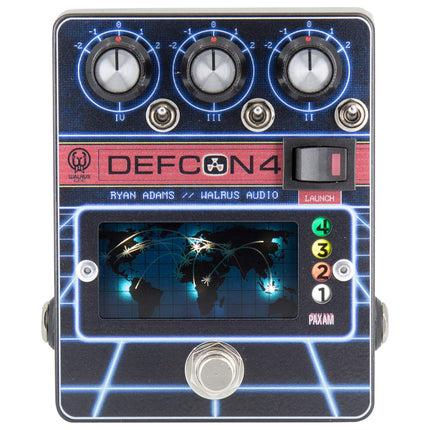 Walrus Audio DEFCON4 Preamp/EQ/ Boost Guitar Effects Pedal