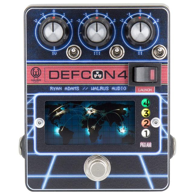 Walrus Audio DEFCON4 Preamp/EQ/ Boost Guitar Effects Pedal