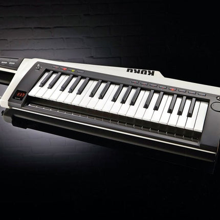 Korg RK-100S 2 37 Key Built In Analog Modelling Lighweight Synthesizer Keytar-White ( RK100S2 / RK 100S2 )