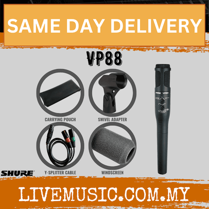 Shure VP88 Stereo Condenser Microphone ( VP-88 / VP88 )