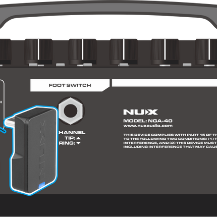 NUX Mighty 40 MKII 40-watt Compact Guitar Amplifier ( Mighty40 / Mighty-40 )