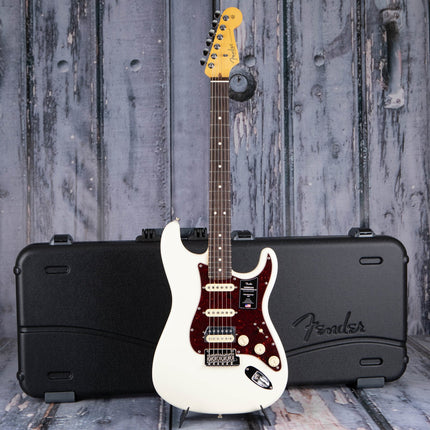 Fender American Professional II HSS Stratocaster Electric Guitar, Rosewood Fretboard - Olympic White