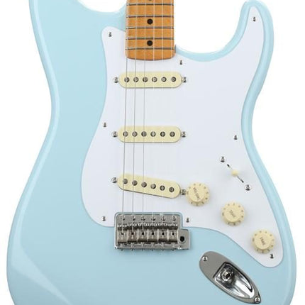 Fender Vintera 50s Stratocaster Electric Guitar, Maple Fretboard with Bag - Sonic Blue