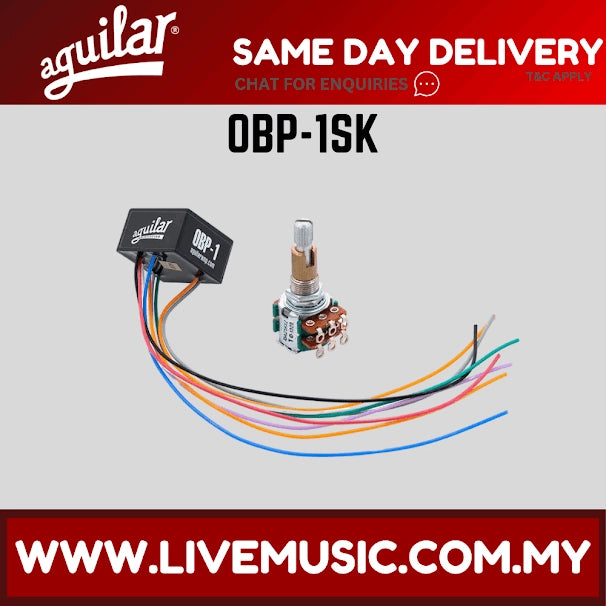 Aguilar OBP-1SK Two Band On-Board Bass Preamp Kit (OBP1SK OBP 1SK)