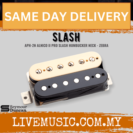 Seymour Duncan  APH-2N Slash,Pickups, Neck, Zebra (APH2N/APH 2N)