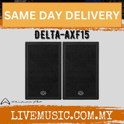 Wharfedale DELTA-AXF15 Active Speaker With Speaker Stand And Cables- Pair (DELTAAXF15/DELTA AXF15)