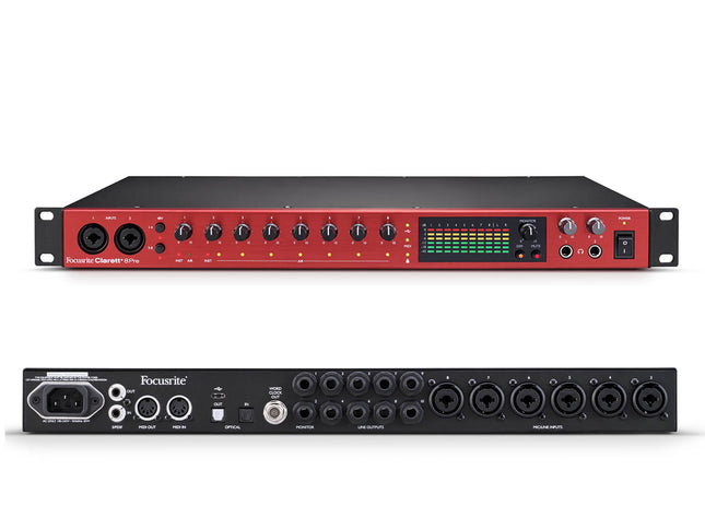 Focusrite Clarett+ 8Pre USB-C Audio Interface