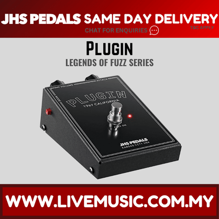 JHS Legends of Fuzz Series Plugin Guitar Effects Pedal