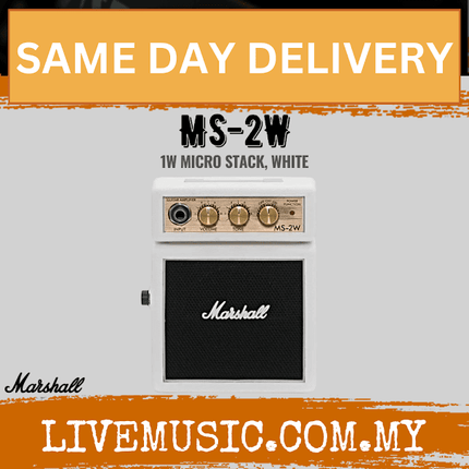 Marshall MS-2W - 1 Watt Battery-powered Micro Amplifier (MS2W / Ms-2 / MS2)