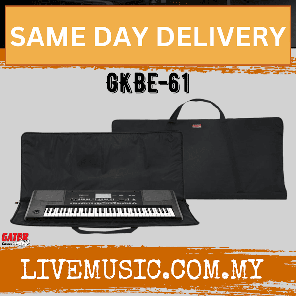 Gator GKBE-61 Economy GKBE 61 Key Keyboard Gig Bag (GKBE61)