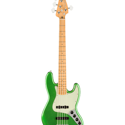 Fender Player Plus Jazz Bass V Guitar, Maple Fretboard - Cosmic Jade